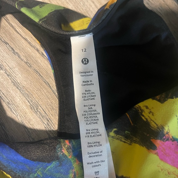 Lululemon Racerback Top - Picture 2 of 2